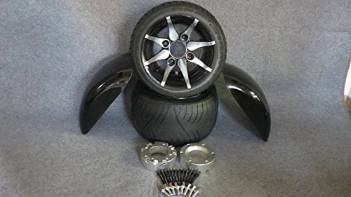 ジャイロ キャノピー/X/UP 10インチホイール タイヤ 205/30-10e ＆ 40mm スペーサー B ＆ 社外フェンダー 黒|GYRO(ジャイロ)|HONDA