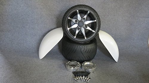 ジャイロ キャノピー/X/UP 10インチホイール タイヤ 205/30-10e ＆ 40mm スペーサー B ＆ 社外フェンダー 白|GYRO(ジャイロ)|HONDA