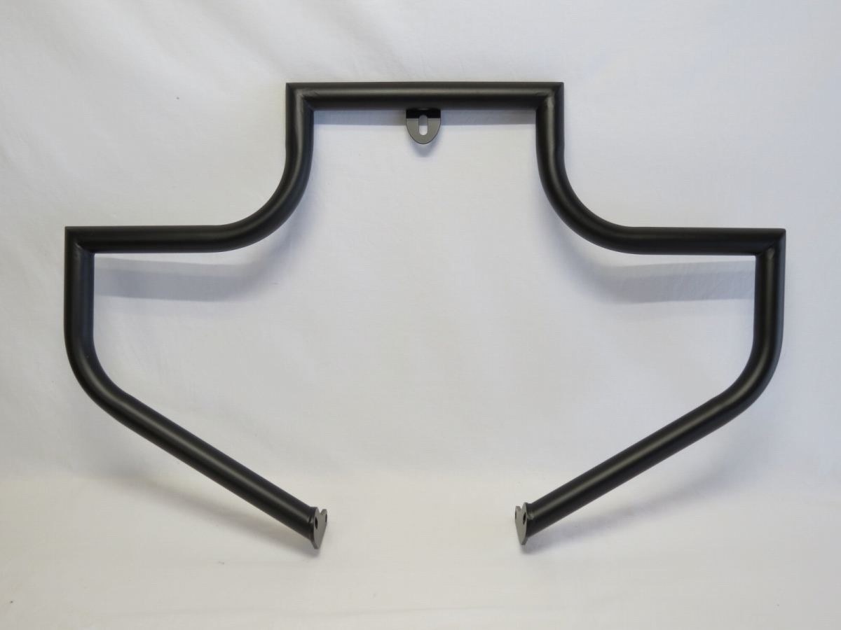 harley ソフテイル ファットボーイ FLST FLSTC FLSTS 2000-2017 エンジンガード クラッシュバー C 黒|Harley