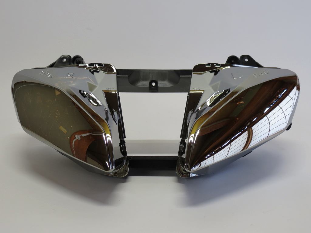 純正タイプ ヘッドライト YZF-R6 R6 2008-2016 メッキ