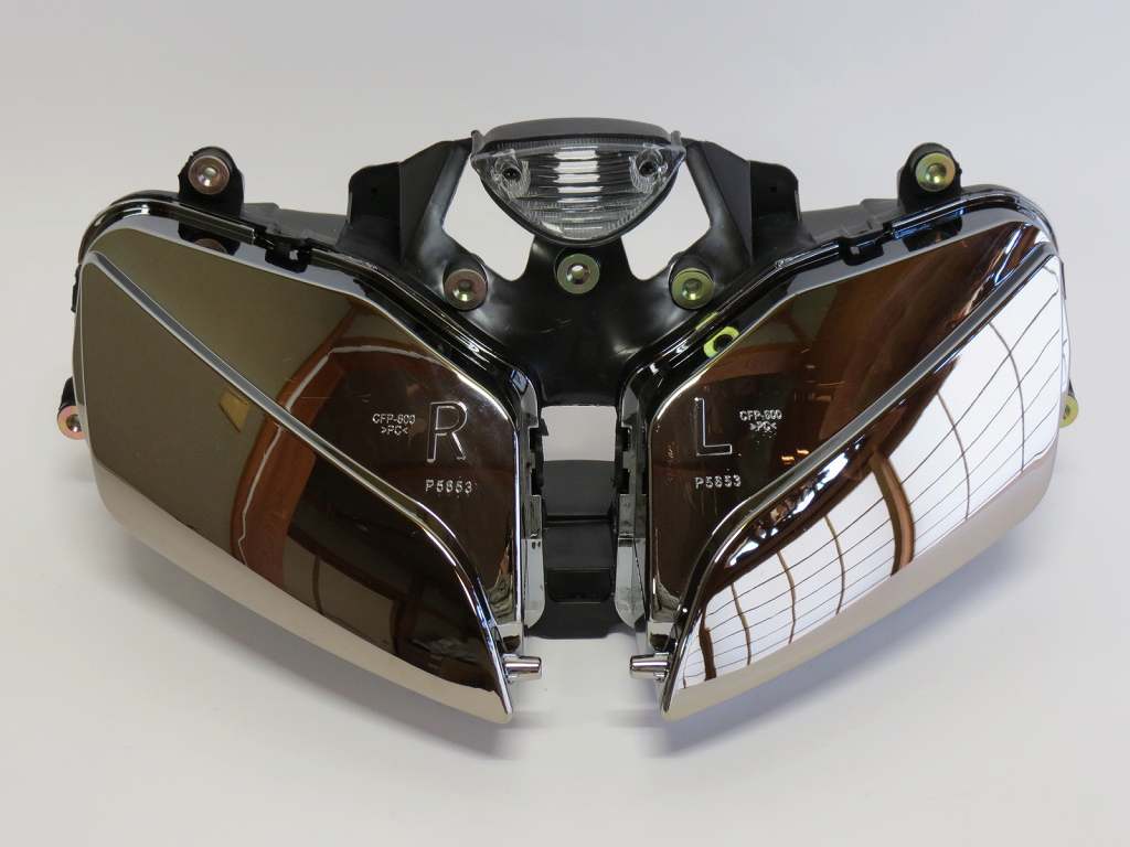 純正タイプ ヘッドライト CBR600RR 2003-2006 メッキ|CBR600|HONDA