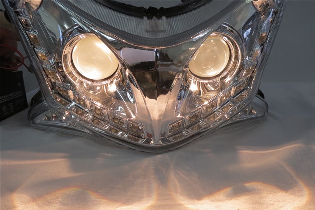 PCX JF28 社外ヘッドライト PCX125 PCX150 JF28 KF12 プロジェクター ヘッドライト LED