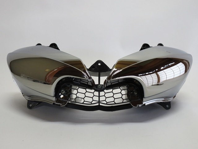 純正タイプ ヘッドライト YZF-R6 R6 2003-2005 メッキ