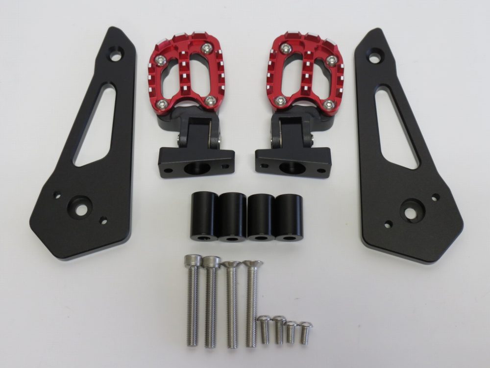 HONDA X-ADV x-adv xadv 750 2021年以降 CNC ステップキット 赤