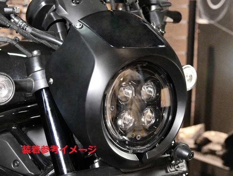 Rebel 1100 レブル 2021年以降 スクリーン ウインドシールド 黒艶なし