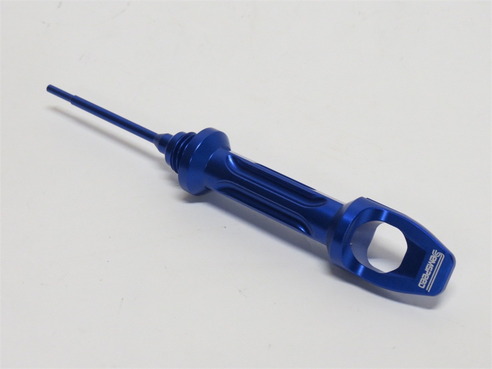 PCX/PCX e:HEV/PCX 125 150 160 adv150 全年式 CNC アルミ オイルレベルゲージ 青|PCX|HONDA