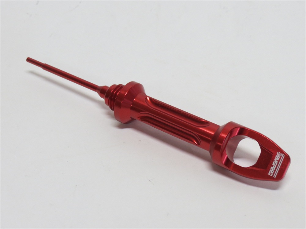 PCX/PCX e:HEV/PCX 125 150 160 adv150 全年式 CNC アルミ オイルレベルゲージ 赤|PCX|HONDA
