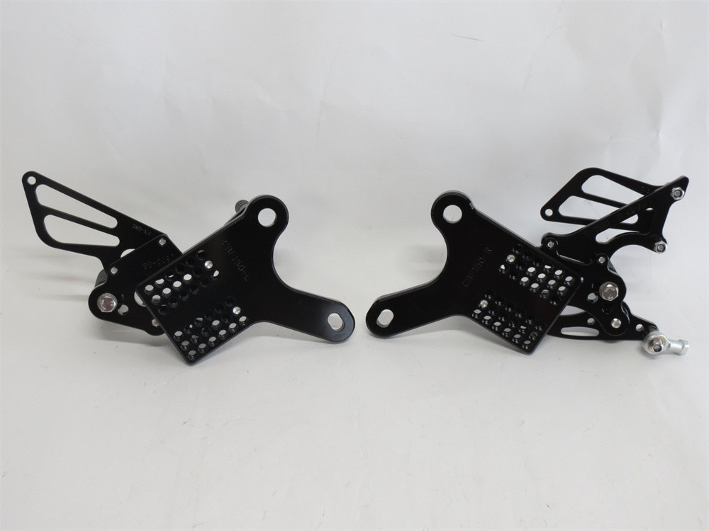 CNC 調整式 HONDA用 CBF150 CB190R バックステップ 黒 |HONDA