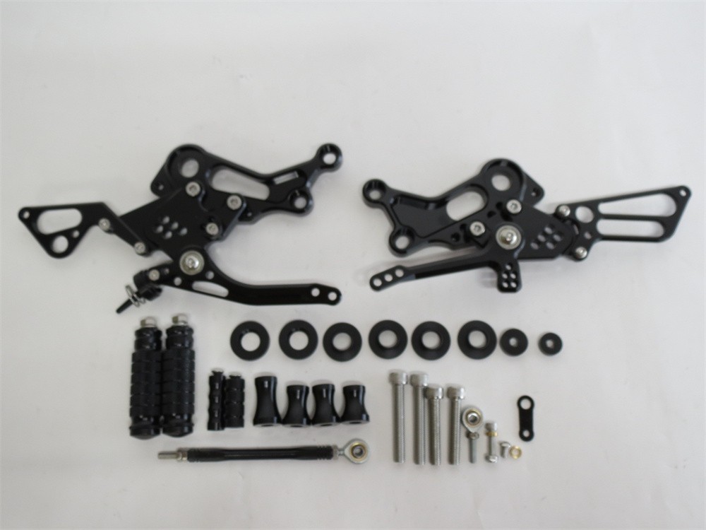 CNC 調整式 Ducati Monster 696 796 1100 モンスター バックステップ 黒|DUCATI