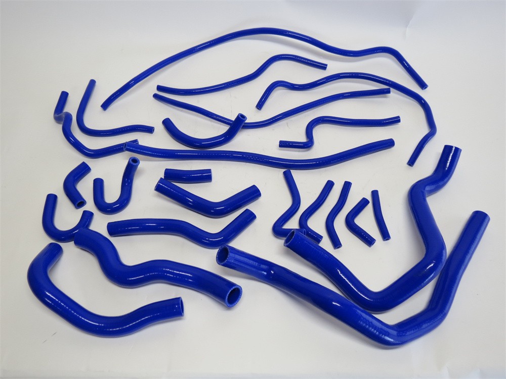 CBR400RR NC29 cbr400rr nc29 1990-1994 シリコン ラジエターホース 24P 青|CBR400|HONDA