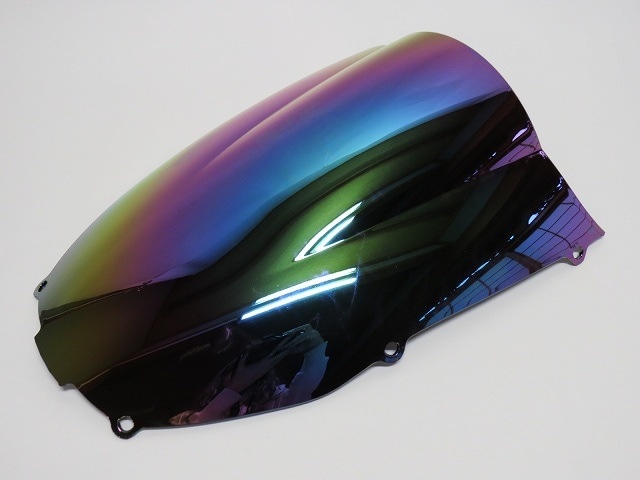 ZX6R 2000-2002 ダブルバブル スクリーン イリジウム（Webike