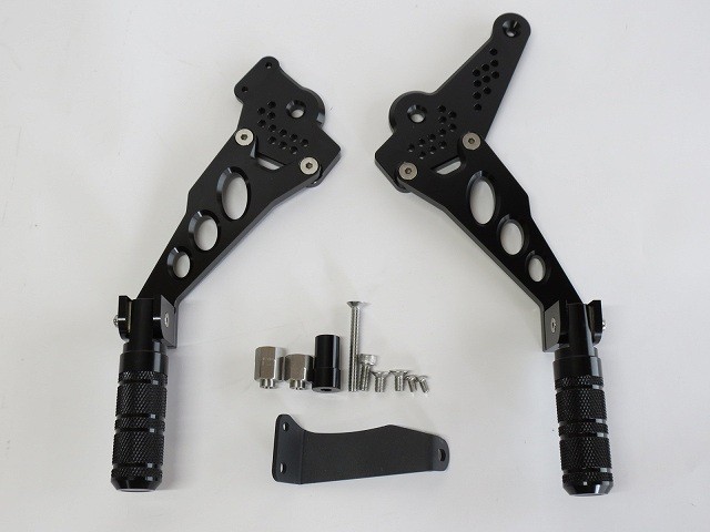 HONDA用 CT125 CT 125 2020 以降 CNC 調整式 リア バックステップ 黒|HONDA