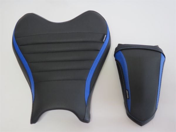 YAMAHA用 YZF-R7 YZFR7 YZF R7 2022 以降 フロント＆リアシート カスタム 10mm アップ 青|YAMAHA