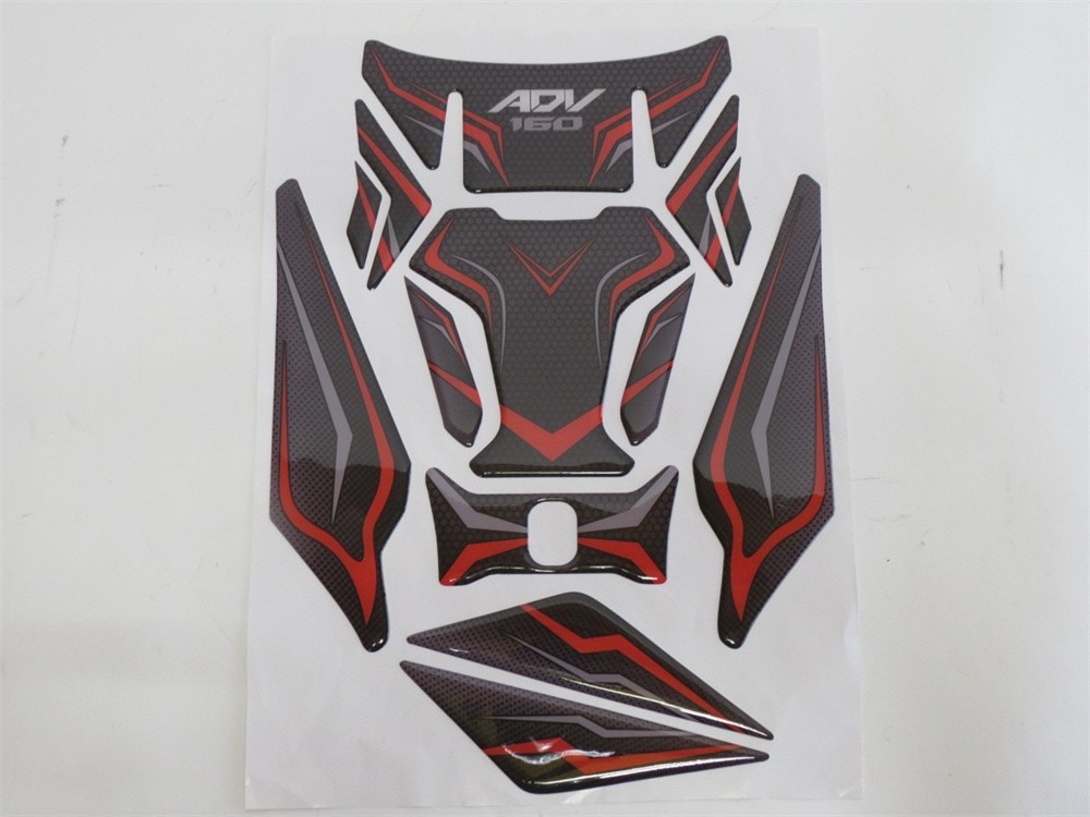 ADV 160 adv160 2023 以降 インナー ステッカー セット 赤|ADV|HONDA