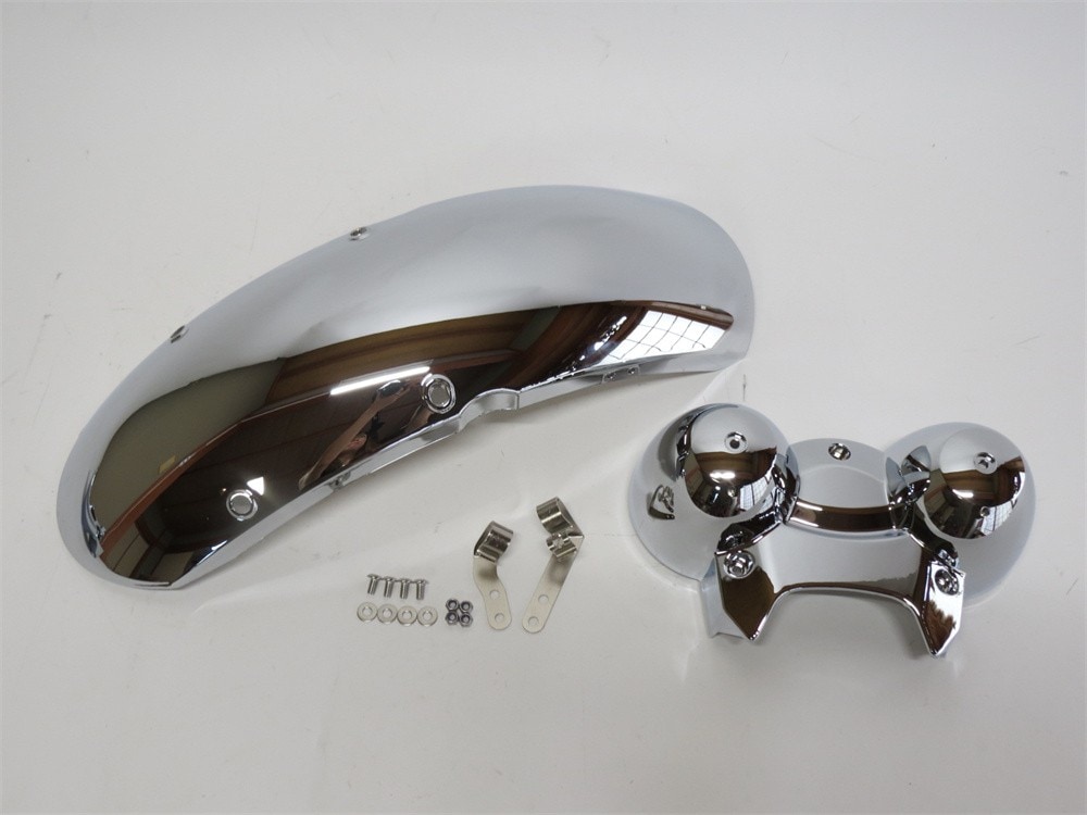 Z900RS z900rs cafe 2018-2023 フロントフェンダー ＆ メーターカバー ２点セット メッキ|Z900RS|KAWASAKI