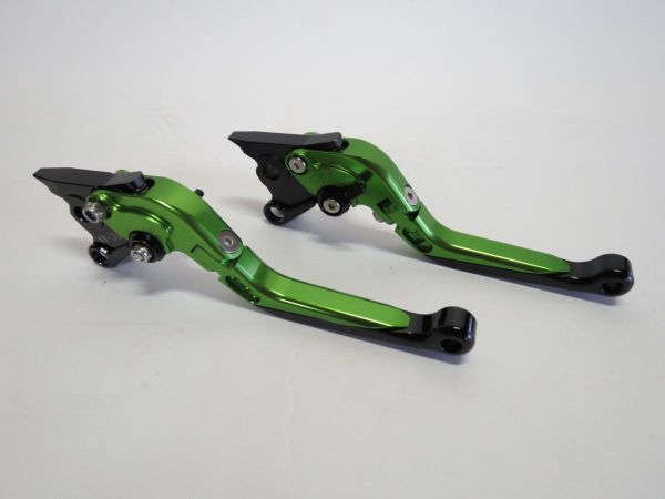 TUONO R CAPANORD 1200 RALLY DORSODURO 1200 RSV MILLE R FALCO SL1000 ビレットレバー ロング 緑|APRILIA