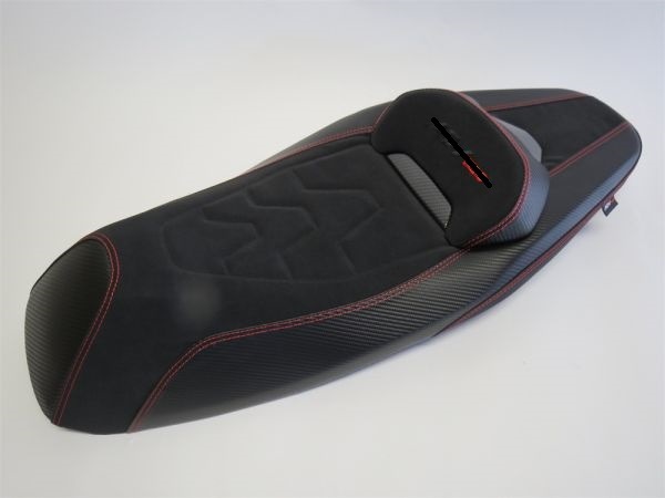 ADV 160 adv160 2023 以降 スポーツ カスタム カーボン シート 赤 Bタイプ|ADV|HONDA