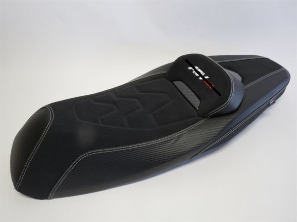 ADV 160 adv160 2023 以降 スポーツ カスタム カーボン シート 白 Bタイプ|ADV|HONDA