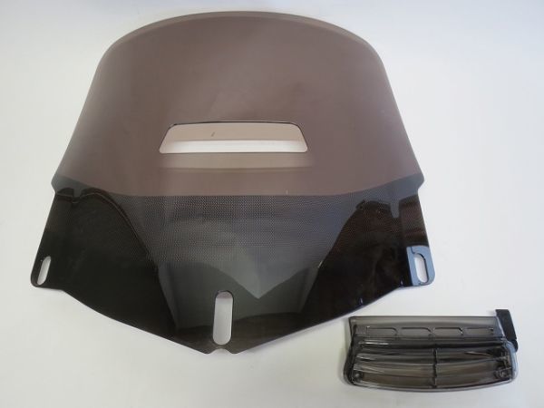 GL1800 用シールド 2001-2017 スクリーン ベンチレーションあり ライトスモーク|GL1800|HONDA