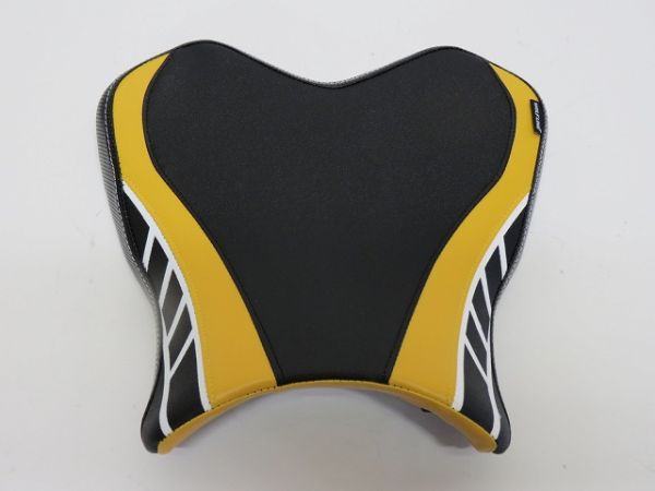 YAMAHA用 YZF-R1 YZFR1 YZF R1 2015-2023 フロントシート カスタム 10mm アップ B 黄|YZF-R1|YAMAHA