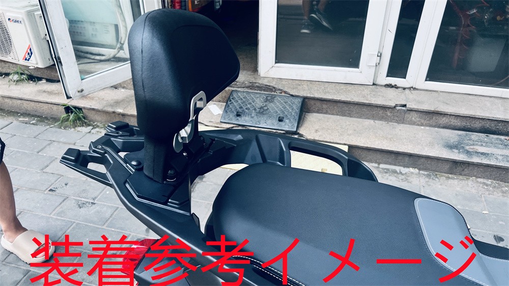 BMW用 c400x C400X 2018‐2023 バックレスト シーシーバー 黒|BMW