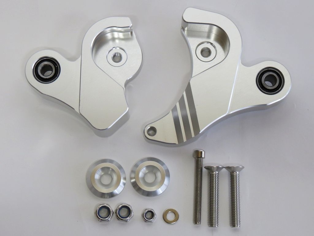 XMAX x-max xmax 2023 以降 新型 sg70j cnc 30mm ローダウン リアショック アジャスター 銀|XMAX|YAMAHA