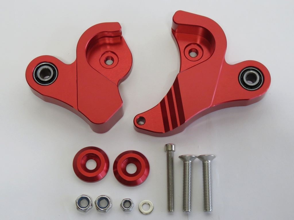 XMAX x-max xmax 2023 以降 新型 sg70j cnc 30mm ローダウン リアショック アジャスター赤|XMAX|YAMAHA