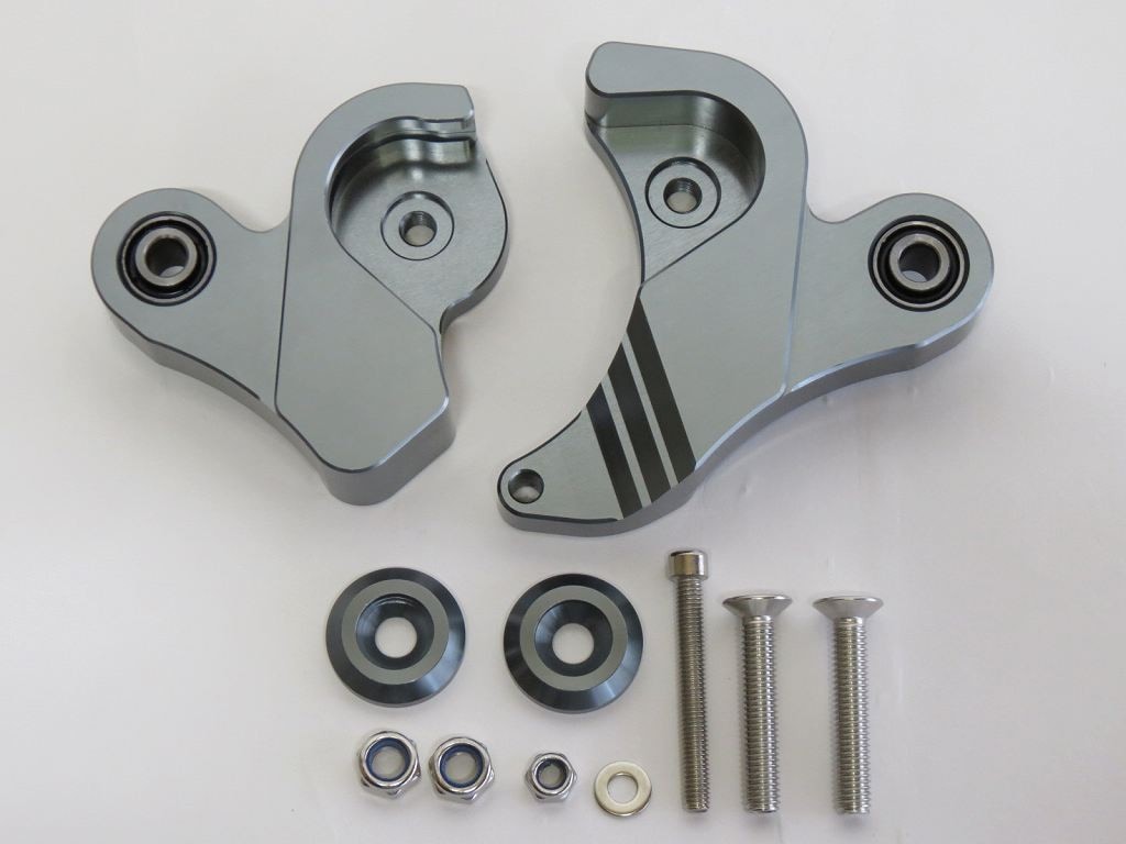 XMAX x-max xmax 2023 以降 新型 sg70j cnc 30mm ローダウン リアショック アジャスター 灰|XMAX|YAMAHA