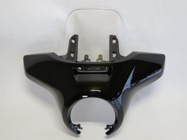 Rebel250/500 レブル250/500 2020- スクリーンカウルセット ウインドシールド 黒艶ありXクリア|Rebel250/500/1100|HONDA