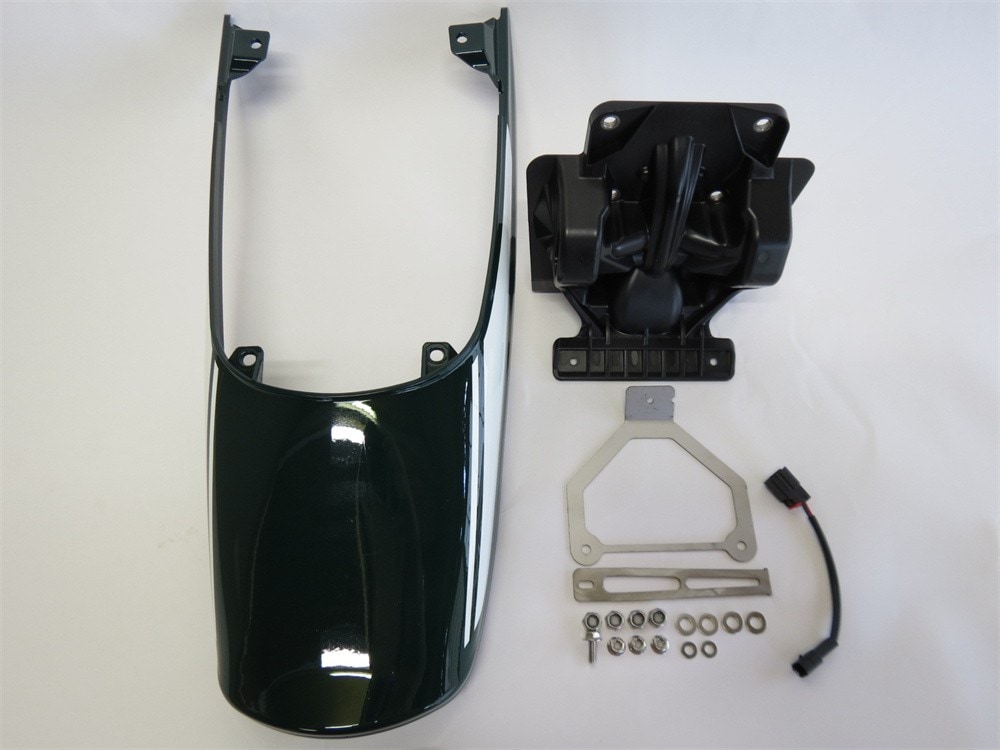 Z900RS z900rs cafe 2018-2022 ロングテール & スライトリアフェンダー セット ロングテールカウル 緑X白