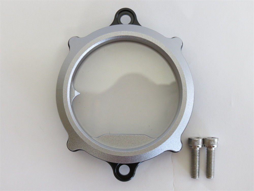 DAX125 ダックス125 ST125 2023 以降 CNC 透明 エンジンカバー ステータークラッチ カバー 銀 【代引き不可】|HONDA