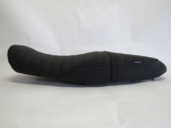 GB350S 2021以降 10mm アップ カスタムシート 黒 ストライプ B