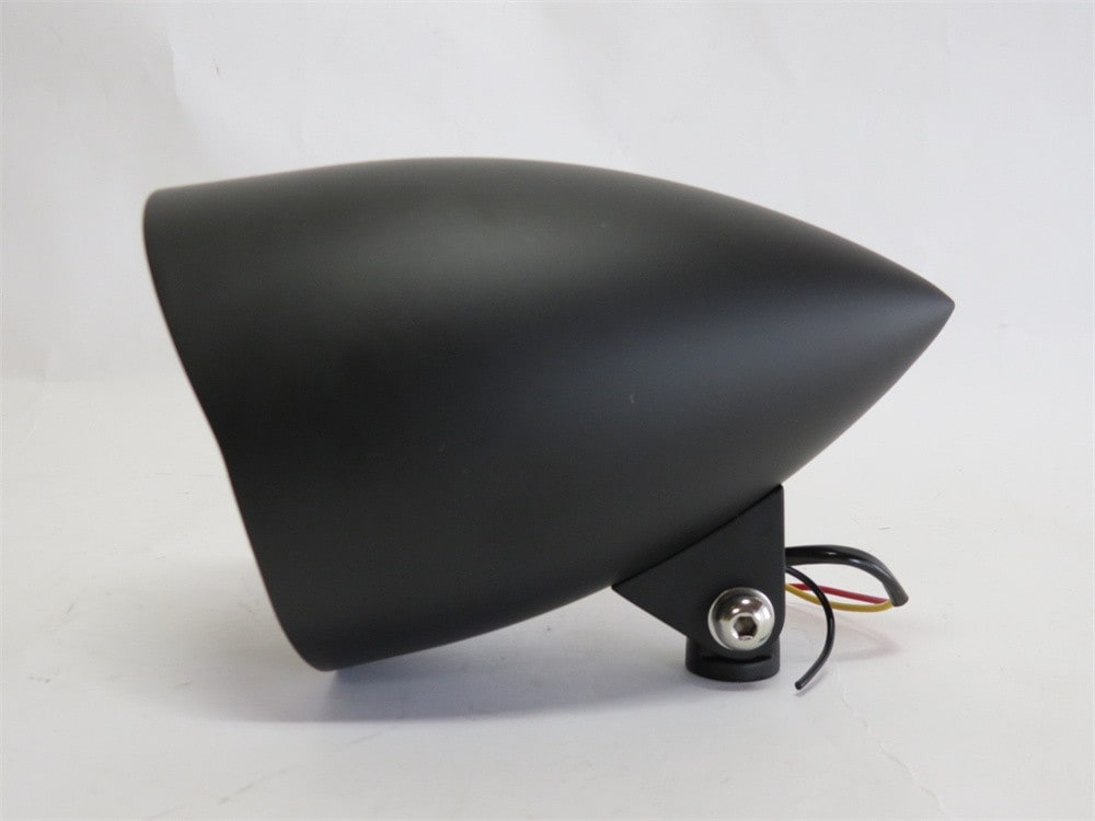 ハーレー用 4.5 ヘッドライト ブレットヘッドライト ヘッドランプ ボバー チョッパー カスタム用 黒艶なしA|Harley