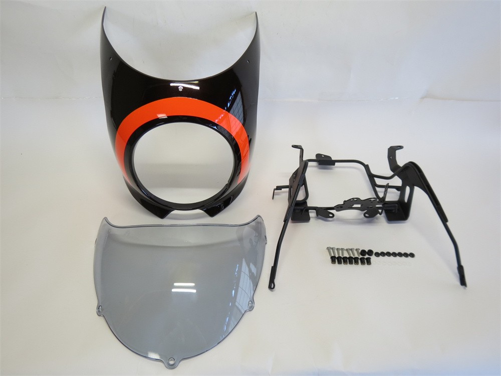 Z900RS z900rs 専用 カウル ビキニカウル ＆ スクリーン ＆ ステー セット C オレンジ色xブラウン ＆グレーライトスモーク|Z900RS|KAWASAKI