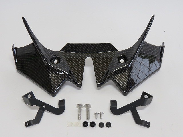 Z650 2020-2025 フロントフェアリング ウィングチップ プロテクション