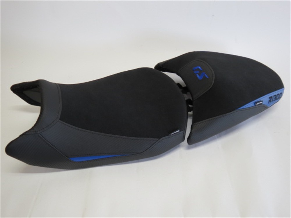 R1300GS R 1300GS 2023 以降 フロント シート ヒーター 加熱あり ＆ リアシート カスタム 黒X青|BMW