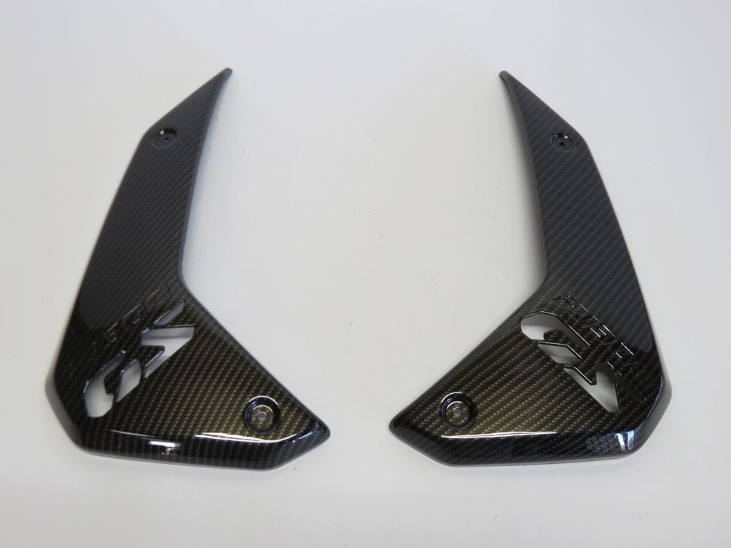 BMW用 R1300 GS 2023 以降 サイドフレーム フェアリング カウルガード ラジエーターカバー カーボン調