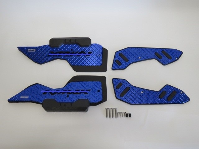 NMAX nmax125/155 n-max V3 2025 以降 CNC アルミ ステップボード スリップ防止機能付き 青|NMAX|YAMAHA