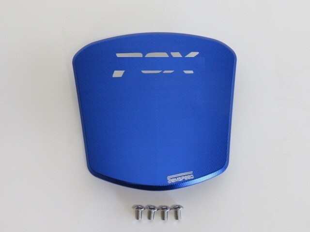 PCX 125/160 2025 以降 最新 JK05 KF47 CNC アルミ タンクカバー青|PCX|HONDA