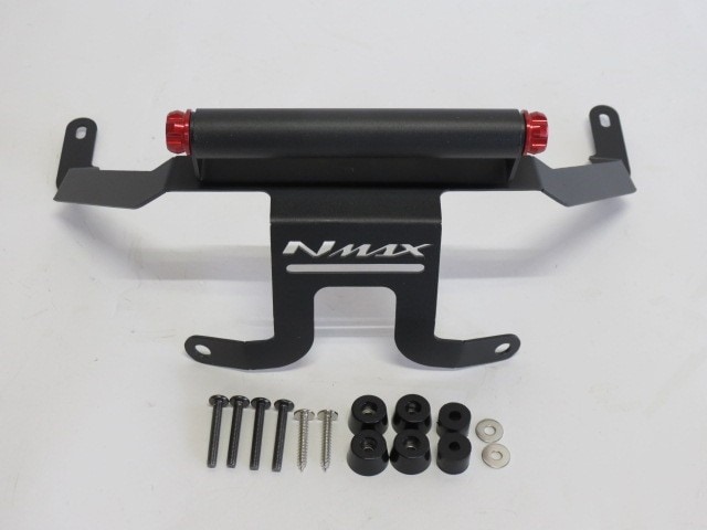 NMAX nmax125/155 n-max V3 2025 以降 スマホ ナビマウント 取り付けステー 赤|NMAX|YAMAHA