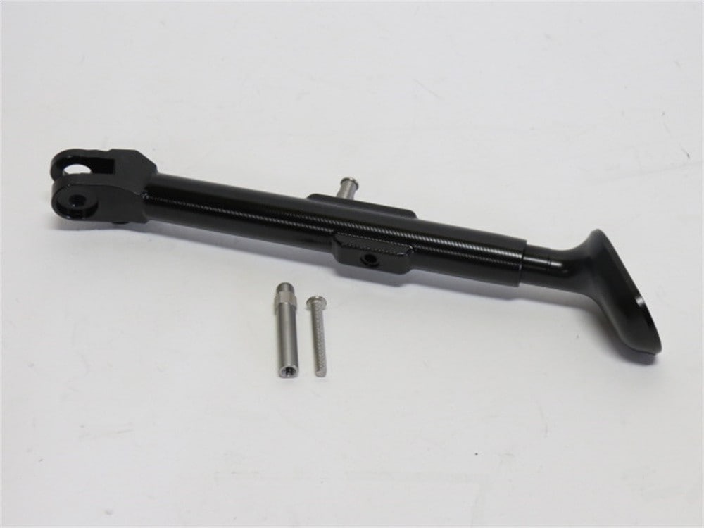 TENERE700 テネレ700 2020-2025 Tenere 700 /XT700Z CNC アルミ サイドスタンド 高さ調整可能 黒 #34 |TENERE700|YAMAHA