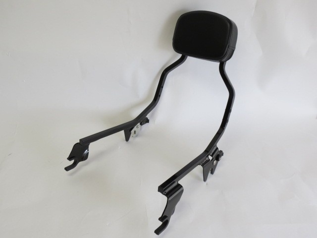 harley用 ナイトスター Nightster 975 RH975 RH975S 2022-2025 デタッチャブル シーシーバー バックレス 黒