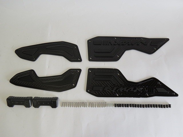 NMAX nmax125/155 n-max V3 2025 以降 CNC アルミ ステップボード スリップ防止機能付き B 黒|NMAX|YAMAHA