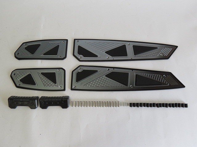 forza フォルツァ 250 2018-2025 MF15 / 300 125 MF13 MF17 CNC ステップボード スリップ防止機能付き 灰|FORZA(フォルツァ)|HONDA