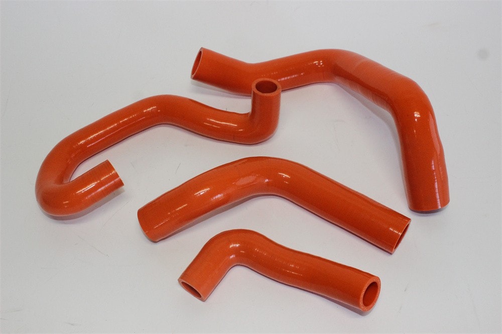 KTM用 1050 1090 1190 1290 スーパーアドベンチャー 2013-2019 シリコン ラジエター ホース オレンジ 4p|KTM