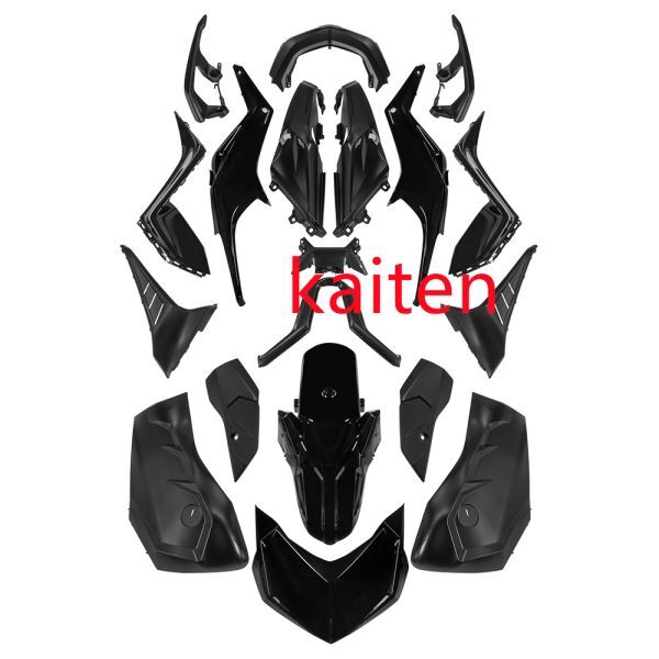 ※代引き不可※XMAX x-max xmax 2023 以降 シャークスタイル 19点 外装セット 黒艶ありX黒艶なし