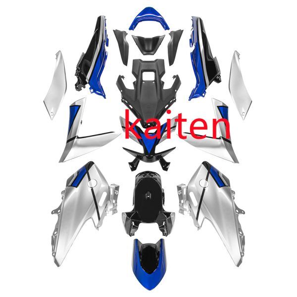 ※代引き不可※t-max560 TMAX560 2022 2023 2024 16点 カウルキット 外装セット 青X銀