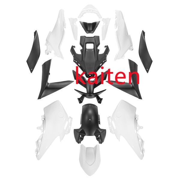 ※代引き不可※t-max560 TMAX560 2022 2023 2024 16点 カウルキット 外装セット 黒X白