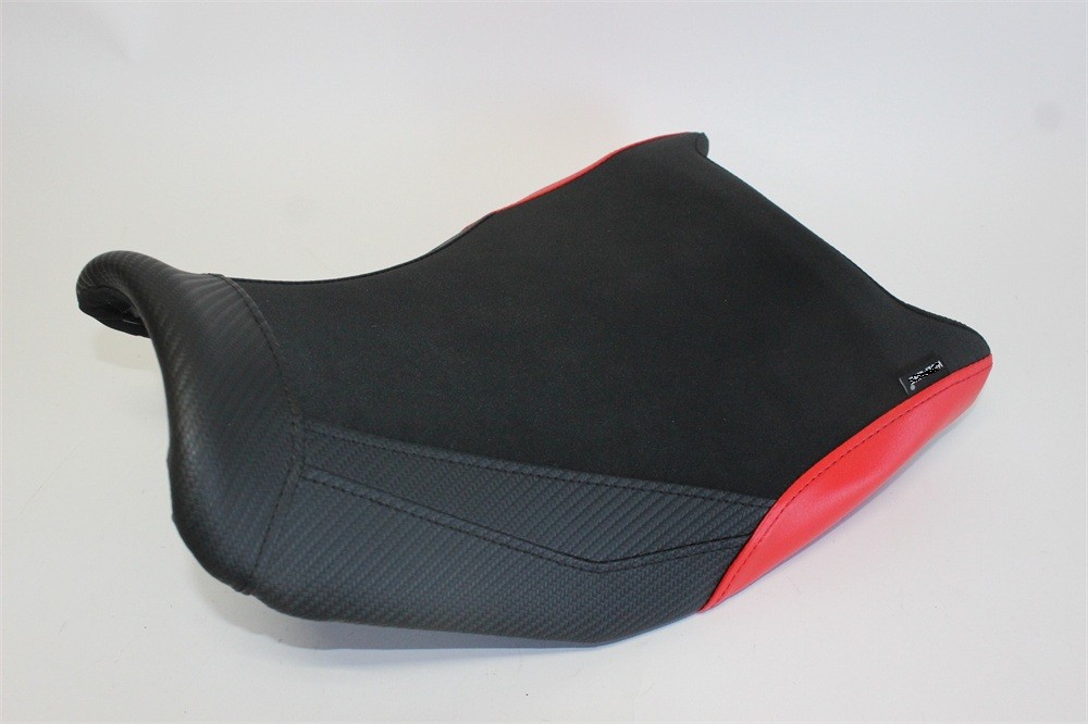 Vストローム250SX V-STROM 250 SX v-strom250sx 2022 以降 フロントシート 25mm ローダウン 本体あり 赤Xカーボン調