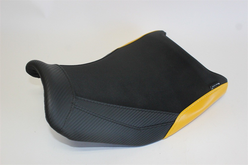 Vストローム250SX V-STROM 250 SX v-strom250sx 2022 以降 フロントシート 25mm ローダウン 本体あり 黄Xカーボン調